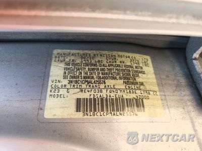 Zdjęcie 12 z 12 samochodu: 2010 NISSAN VERSA 1.8 S VIN:3N1BC1CP9AL425576 - miniatura