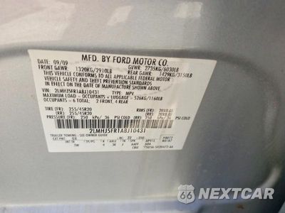 Zdjęcie 13 z 13 samochodu: 2010 LINCOLN MKT VIN:2LMHJ5FR1ABJ10431 - miniatura