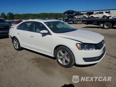Czwarte zdjęcie samochodu z boku: 2013 VOLKSWAGEN PASSAT SE VIN:1VWBN7A35DC116534 - miniatura