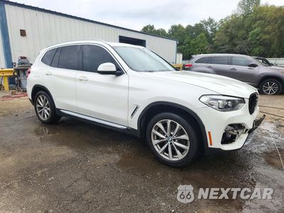 Czwarte zdjęcie samochodu z boku: 2019 BMW X3 SDRIVE30I VIN:5UXTR7C50KLF29891 - miniatura