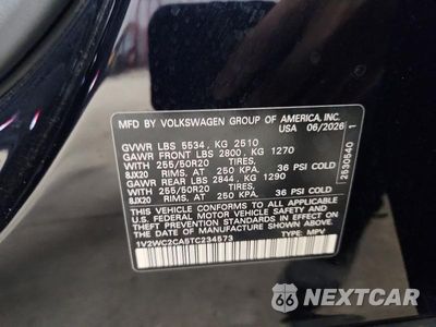 Zdjęcie 13 z 13 samochodu: 2026 VOLKSWAGEN ATLAS CROSS SPORT SE VIN:1V2WC2CA5TC234573 - miniatura