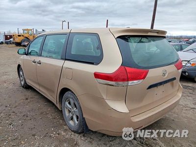Drugie zdjęcie samochodu z przodu: 2012 TOYOTA SIENNA BASE 7-PASSENGER VIN:5TDZK3DC4CS242413 - miniatura