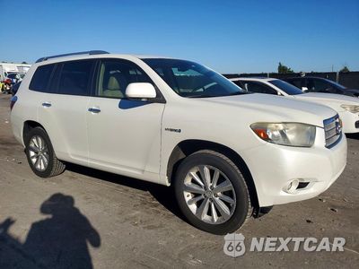 Czwarte zdjęcie samochodu z boku: 2009 TOYOTA HIGHLANDER HYBRID LIMITED VIN:JTEEW44A092030045 - miniatura
