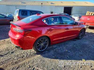 Trzecie zdjęcie samochodu z tyłu: 2019 ACURA ILX PREMIUM A-SPEC VIN:19UDE2F81KA009428 - miniatura