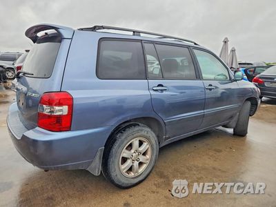 Trzecie zdjęcie samochodu z tyłu: 2007 TOYOTA HIGHLANDER SPORT VIN:JTEGP21A870141630 - miniatura