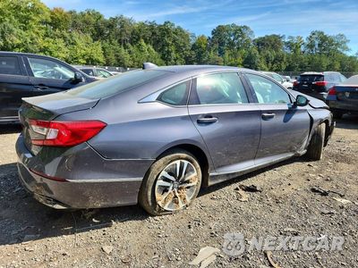 Trzecie zdjęcie samochodu z tyłu: 2022 HONDA ACCORD HYBRID EXL VIN:1HGCV3F52NA024385 - miniatura