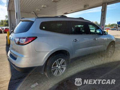Trzecie zdjęcie samochodu z tyłu: 2015 CHEVROLET TRAVERSE LT VIN:1GNKRGKD8FJ336223 - miniatura