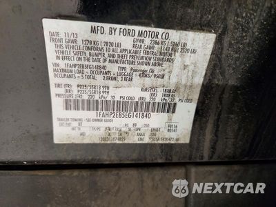 Zdjęcie 12 z 12 samochodu: 2014 FORD TAURUS SEL VIN:1FAHP2E85EG141840 - miniatura