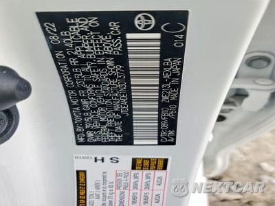 Zdjęcie 12 z 12 samochodu: 2022 TOYOTA COROLLA LE VIN:JTDEAMDE1N3013779 - miniatura