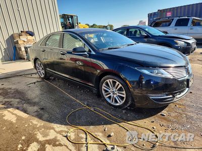 Czwarte zdjęcie samochodu z boku: 2015 LINCOLN MKZ VIN:3LN6L2J90FR621088 - miniatura