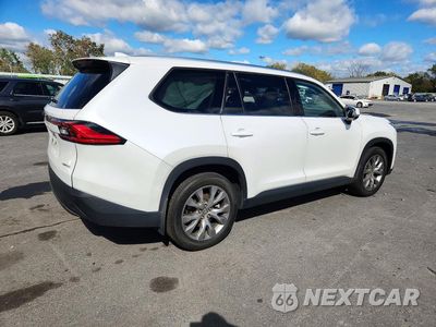Trzecie zdjęcie samochodu z tyłu: 2024 TOYOTA GRAND HIGHLANDER LIMITED VIN:5TDAAAB58RS039526 - miniatura