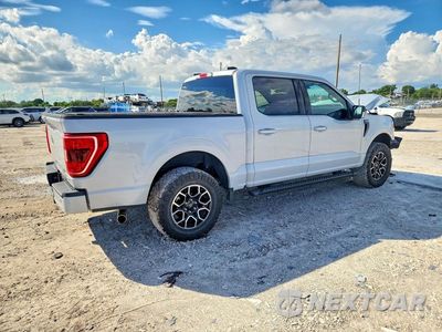 Trzecie zdjęcie samochodu z tyłu: 2022 FORD F150 SUPERCREW VIN:1FTEW1CP7NKE60934 - miniatura
