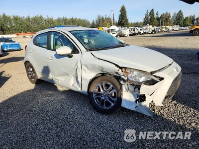 Czwarte zdjęcie samochodu z boku: 2020 TOYOTA YARIS HATCHBACK LE VIN:3MYDLBJV1LY700989 - miniatura