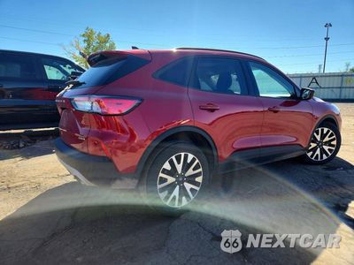 Trzecie zdjęcie samochodu z tyłu: 2020 FORD ESCAPE SE SPORT VIN:1FMCU9BZ6LUC55570 - miniatura
