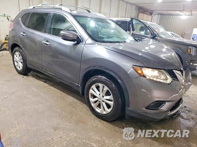 Czwarte zdjęcie samochodu z boku: 2014 NISSAN ROGUE SV VIN:5N1AT2ML9EC873100 - miniatura