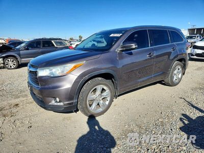 2015 TOYOTA HIGHLANDER LIMITED 5TDDKRFH8FS142454 - główne zdjęcie licytacji z USA - miniatura