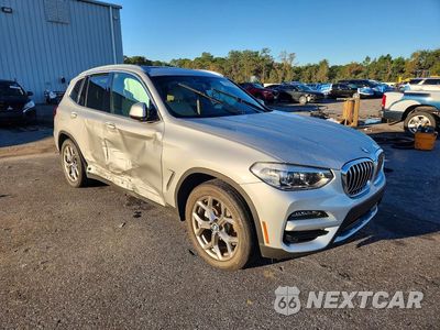 Czwarte zdjęcie samochodu z boku: 2020 BMW X3 SDRIVE30I VIN:5UXTY3C05L9C41296 - miniatura