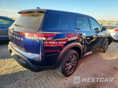 Trzecie zdjęcie samochodu z tyłu: 2022 NISSAN PATHFINDER S VIN:5N1DR3AC3NC227296 - miniatura