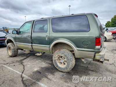 Drugie zdjęcie samochodu z przodu: 2000 FORD EXCURSION LIMITED VIN:1FMNU43S9YEA01155 - miniatura