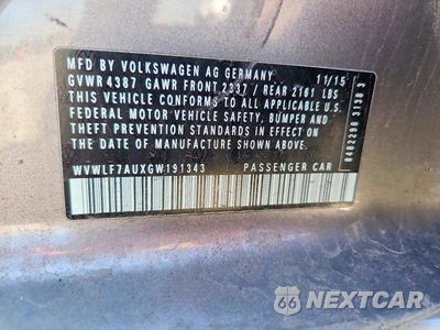 Zdjęcie 13 z 13 samochodu: 2016 VOLKSWAGEN GOLF R VIN:WVWLF7AUXGW191343 - miniatura