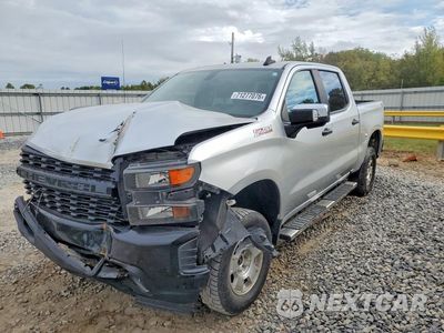 2021 CHEVROLET SILVERADO K1500 TRAIL BOSS CUSTOM 1GCPYCEF5MZ387281 - główne zdjęcie licytacji z USA - miniatura
