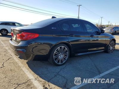 Trzecie zdjęcie samochodu z tyłu: 2019 BMW 530E VIN:WBAJA9C55KB398792 - miniatura