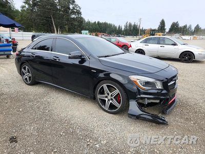 Czwarte zdjęcie samochodu z boku: 2016 MERCEDES-BENZ CLA 250 4MATIC VIN:WDDSJ4GB0GN360697 - miniatura