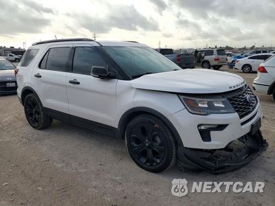 Czwarte zdjęcie samochodu z boku: 2019 FORD EXPLORER SPORT VIN:1FM5K8GTXKGB27651 - miniatura