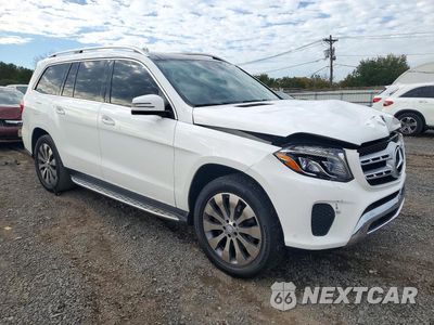 Czwarte zdjęcie samochodu z boku: 2017 MERCEDES-BENZ GLS 450 4MATIC VIN:4JGDF6EE4HA869984 - miniatura