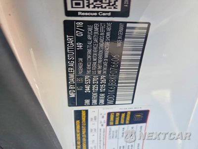 Zdjęcie 12 z 12 samochodu: 2019 MERCEDES-BENZ E 450 4MATIC VIN:WDD1K6JB8KF076606 - miniatura