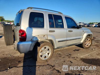 Trzecie zdjęcie samochodu z tyłu: 2006 JEEP LIBERTY LIMITED VIN:1J8GK58K16W101820 - miniatura