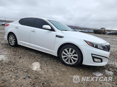 Czwarte zdjęcie samochodu z boku: 2014 KIA OPTIMA LX VIN:5XXGM4A71EG339376 - miniatura