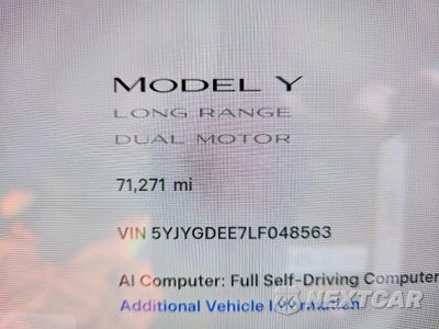 Zdjęcie 9 z 12 samochodu: 2020 TESLA MODEL Y VIN:5YJYGDEE7LF048563 - miniatura