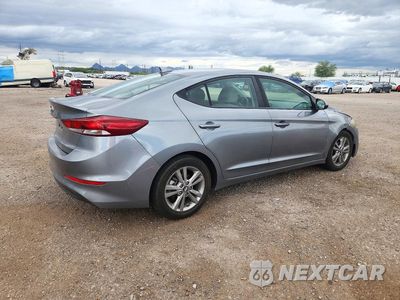Trzecie zdjęcie samochodu z tyłu: 2018 HYUNDAI ELANTRA SEL VIN:KMHD84LF6JU585657 - miniatura