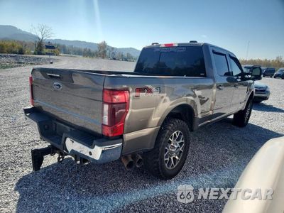Trzecie zdjęcie samochodu z tyłu: 2021 FORD F350 SUPER DUTY VIN:1FT8W3BT4MEC80024 - miniatura