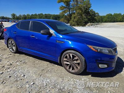 Czwarte zdjęcie samochodu z boku: 2014 KIA OPTIMA SX VIN:5XXGR4A79EG286783 - miniatura