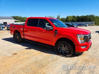 Czwarte zdjęcie samochodu z boku: 2022 FORD F150 SUPERCREW VIN:1FTFW1E83NKD32507 - miniatura