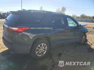 Trzecie zdjęcie samochodu z tyłu: 2020 CHEVROLET TRAVERSE LT VIN:1GNERGKW8LJ175351 - miniatura
