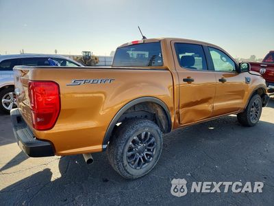 Trzecie zdjęcie samochodu z tyłu: 2019 FORD RANGER XL VIN:1FTER4EH6KLA68628 - miniatura