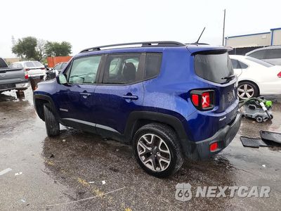 Drugie zdjęcie samochodu z przodu: 2016 JEEP RENEGADE LATITUDE VIN:ZACCJBBT8GPC99173 - miniatura