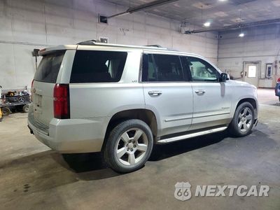 Trzecie zdjęcie samochodu z tyłu: 2015 CHEVROLET TAHOE K1500 LTZ VIN:1GNSKCKC6FR205703 - miniatura