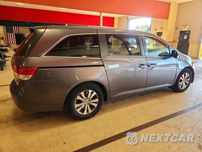 Trzecie zdjęcie samochodu z tyłu: 2015 HONDA ODYSSEY EXL VIN:5FNRL5H63FB055069 - miniatura