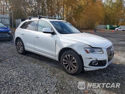 Czwarte zdjęcie samochodu z boku: 2015 AUDI Q5 PREMIUM PLUS VIN:WA1LFAFPXFA052805 - miniatura