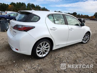 Trzecie zdjęcie samochodu z tyłu: 2013 LEXUS CT 200 VIN:JTHKD5BH1D2158966 - miniatura