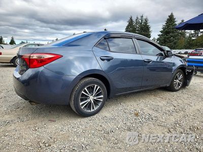 Trzecie zdjęcie samochodu z tyłu: 2017 TOYOTA COROLLA LE VIN:2T1BURHEXHC866730 - miniatura