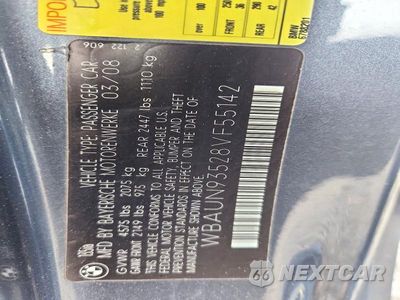 Zdjęcie 12 z 12 samochodu: 2008 BMW 135 I VIN:WBAUN93528VF55142 - miniatura