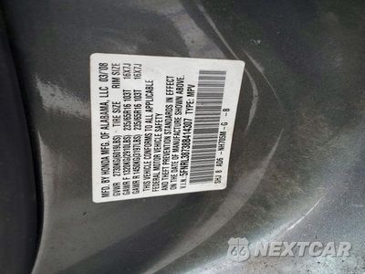 Zdjęcie 13 z 13 samochodu: 2008 HONDA ODYSSEY EXL VIN:5FNRL38738B414307 - miniatura