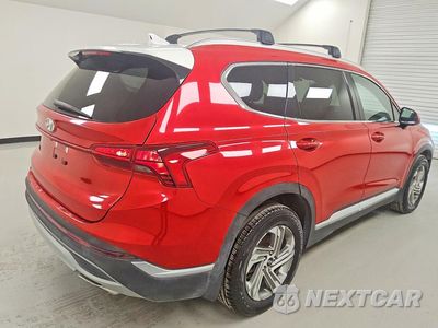 Trzecie zdjęcie samochodu z tyłu: 2022 HYUNDAI SANTA FE SEL VIN:5NMS24AJ6NH403084 - miniatura