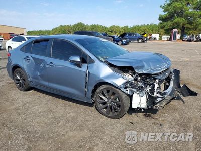 Czwarte zdjęcie samochodu z boku: 2023 TOYOTA COROLLA SE VIN:5YFS4MCE6PP167488 - miniatura