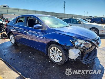 Czwarte zdjęcie samochodu z boku: 2019 NISSAN SENTRA SV VIN:3N1AB7AP9KY245040 - miniatura